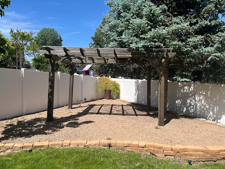Backyard Pergola