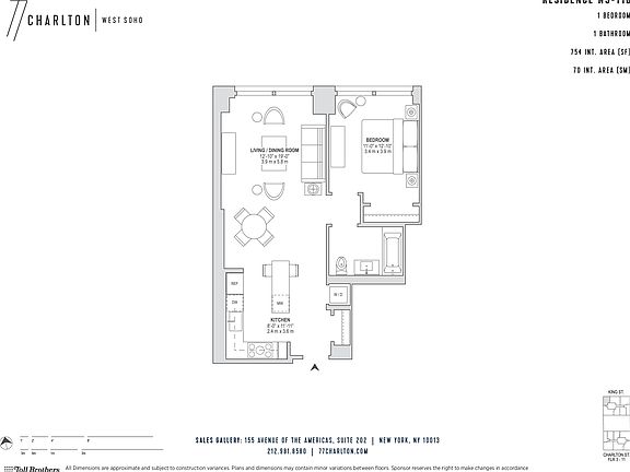 2nd image of 77 Charlton St APT N3b