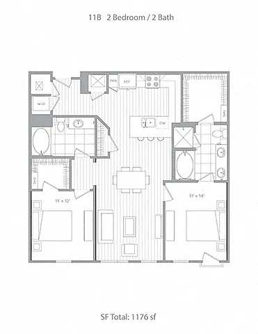 Floor plan B11
