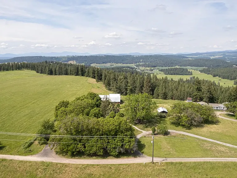 View of the property from the south looking north