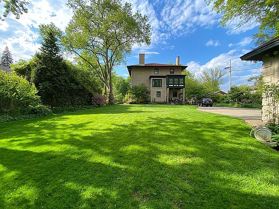 House from back yard.