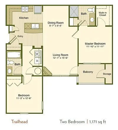 Floor plan Trailhead