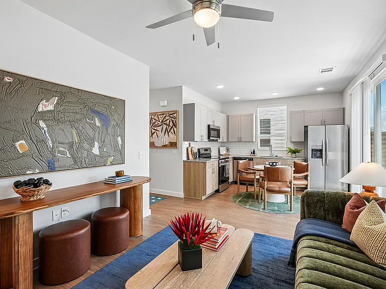 YardHomes Rowlett Creek Living Room