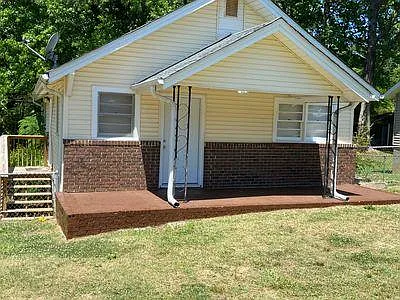 Front porch made for some rocking chairs and sweet tea!
