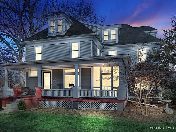 Very inviting home day or night.