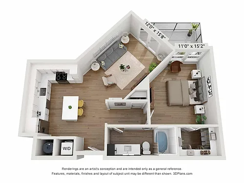 Floor plan A3 - Affordable
