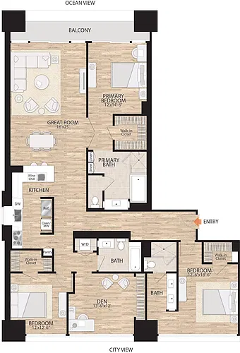 Floor plan Plan Penthouse A