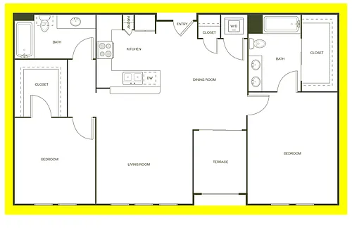 Floor plan B2 80