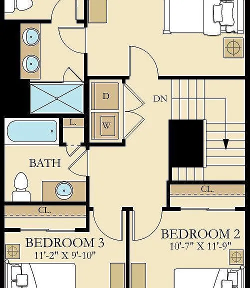 Third Floor Plan