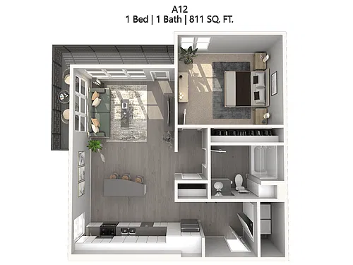 Floor plan A13