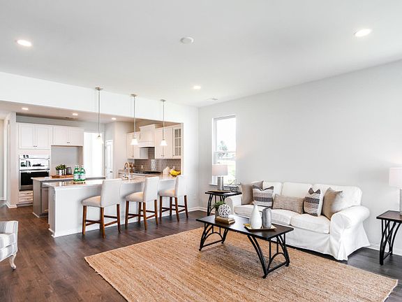 Entertain with ease in the Belleview new home design - Model Representation