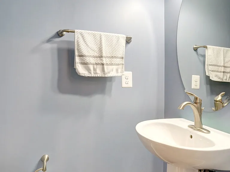 1/2 Bath on 1st Floor