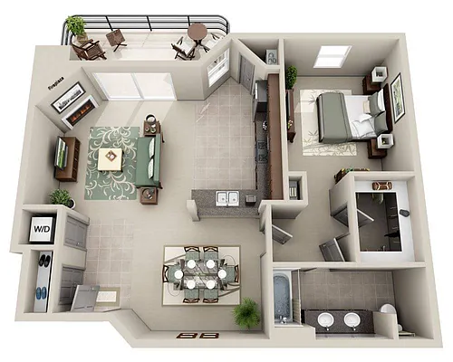 Floor plan A1G-R
