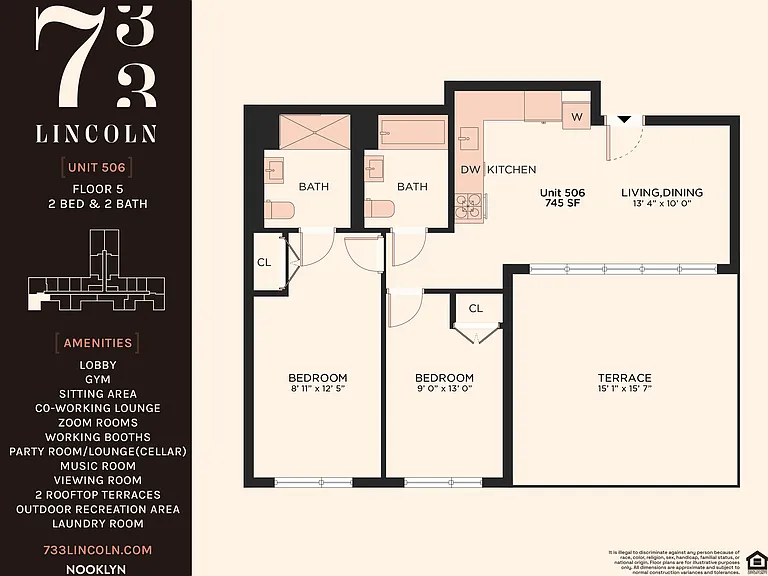 733 Lincoln Pl #1506 — Photo 2
