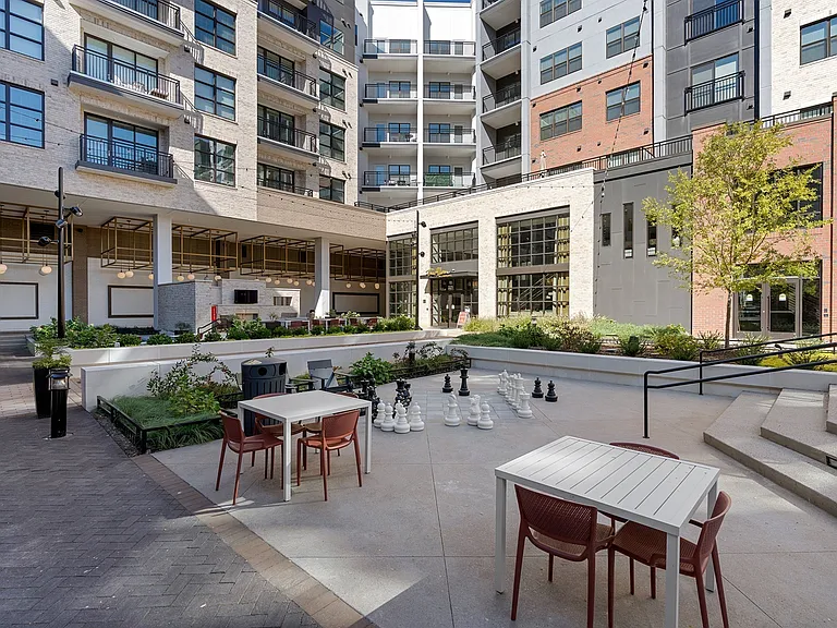 Take your downtime outside_whether you're playing chess or just soaking up the sun.