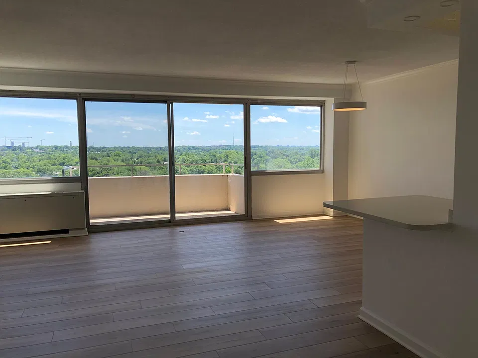 Living room and dinning room