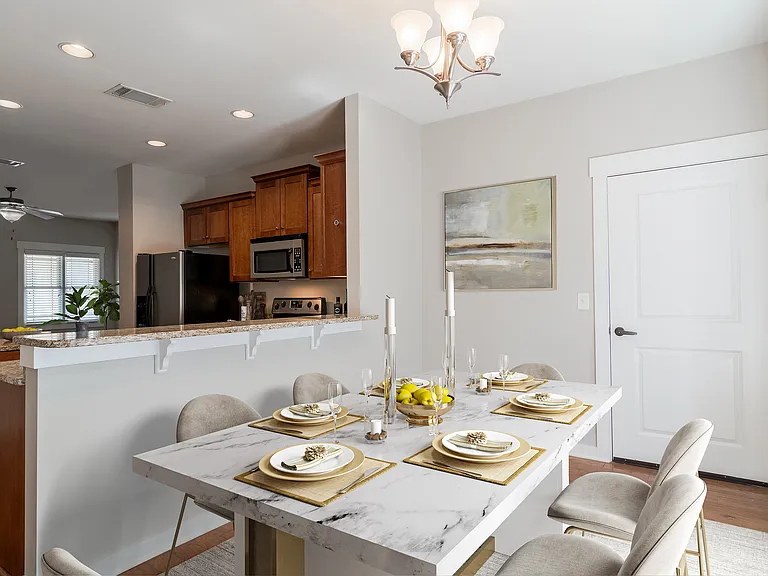Kitchen and Dining Area