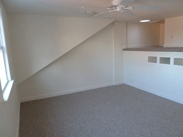 Bedroom with sleeping platform
