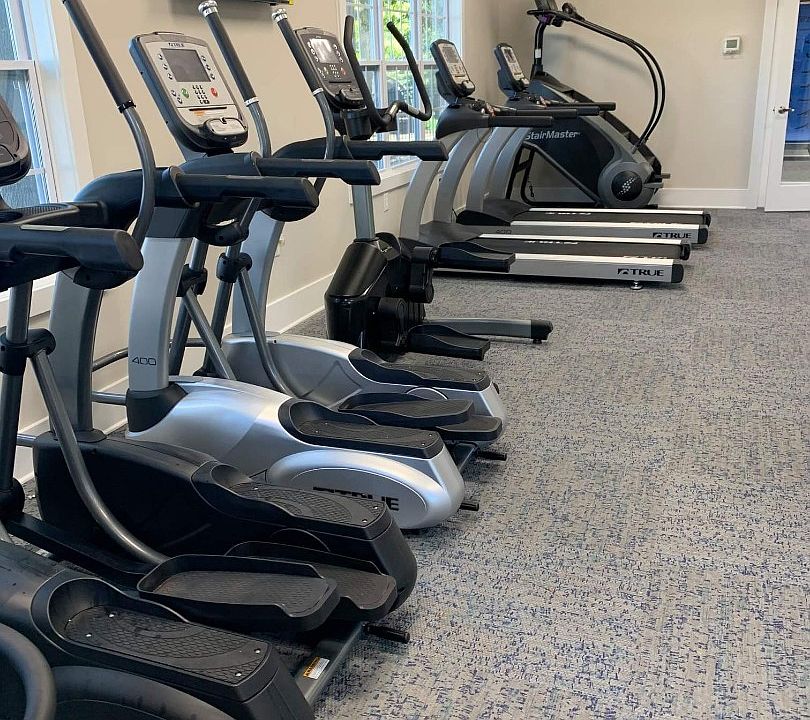 Fitness Center at Hidden Lake Apartments in Fayetteville, NC