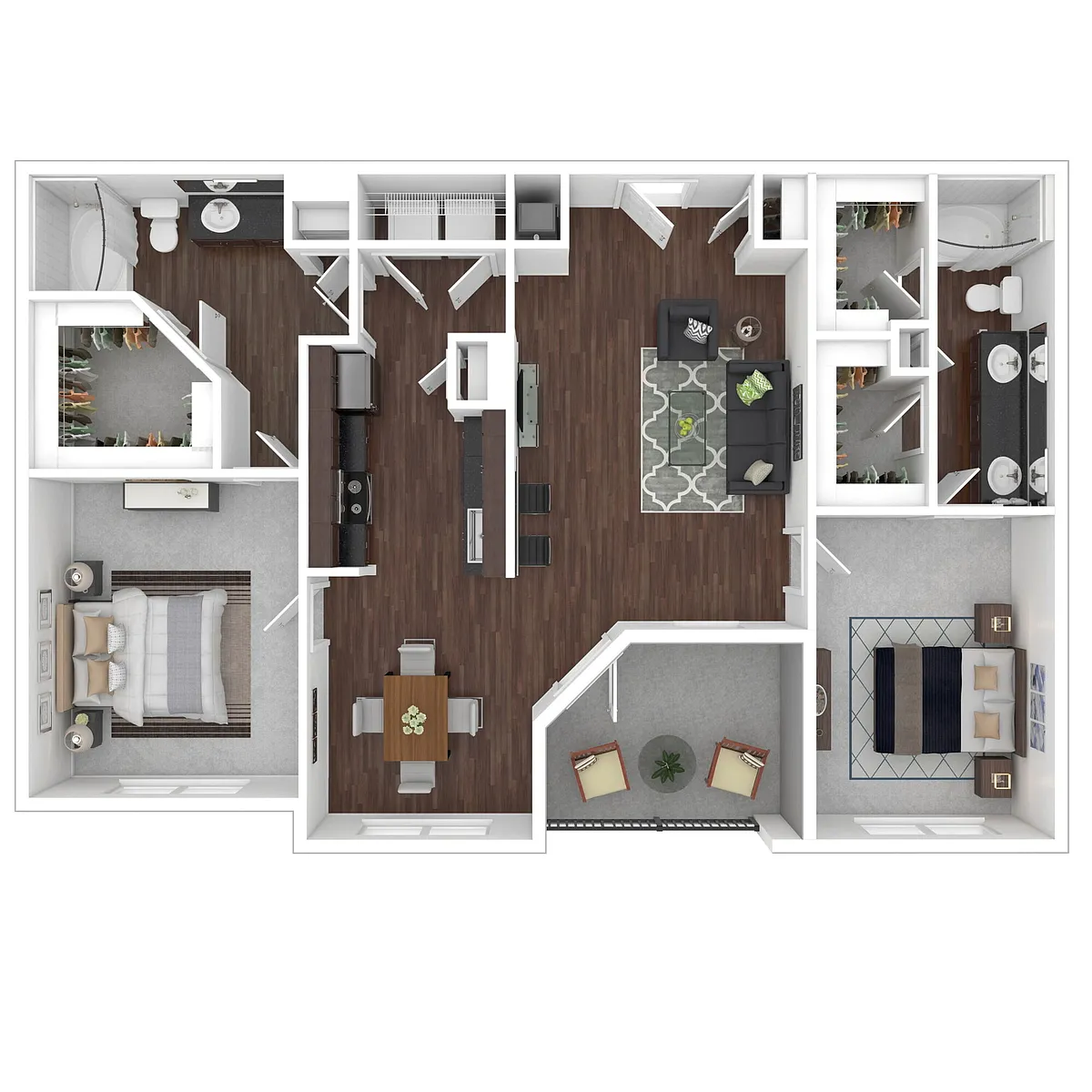 Floor plan Whitewater III