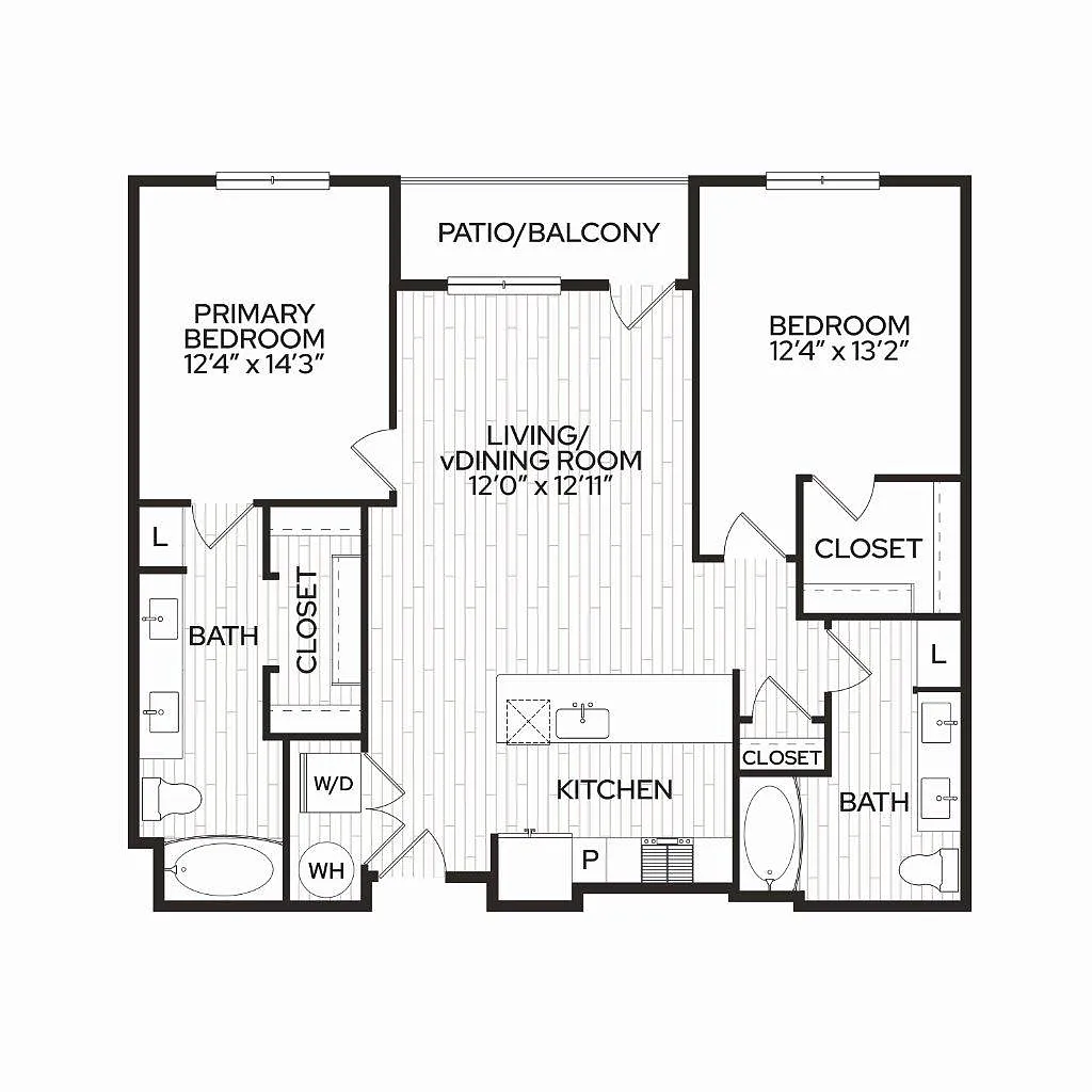 Floor plan B3