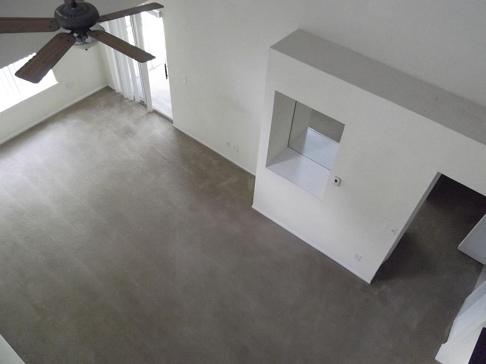 living area from loft