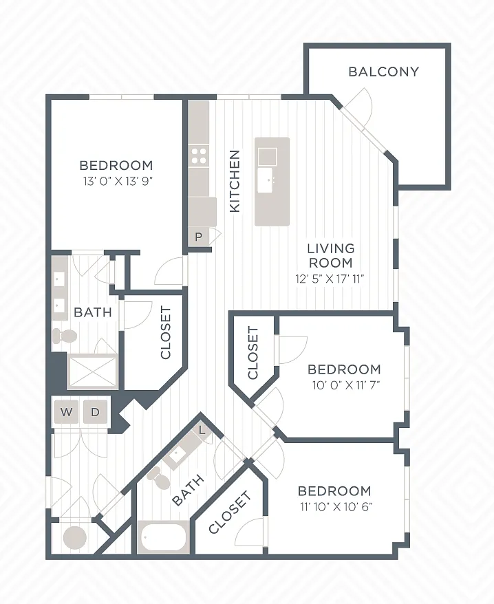 Floor plan C1-3