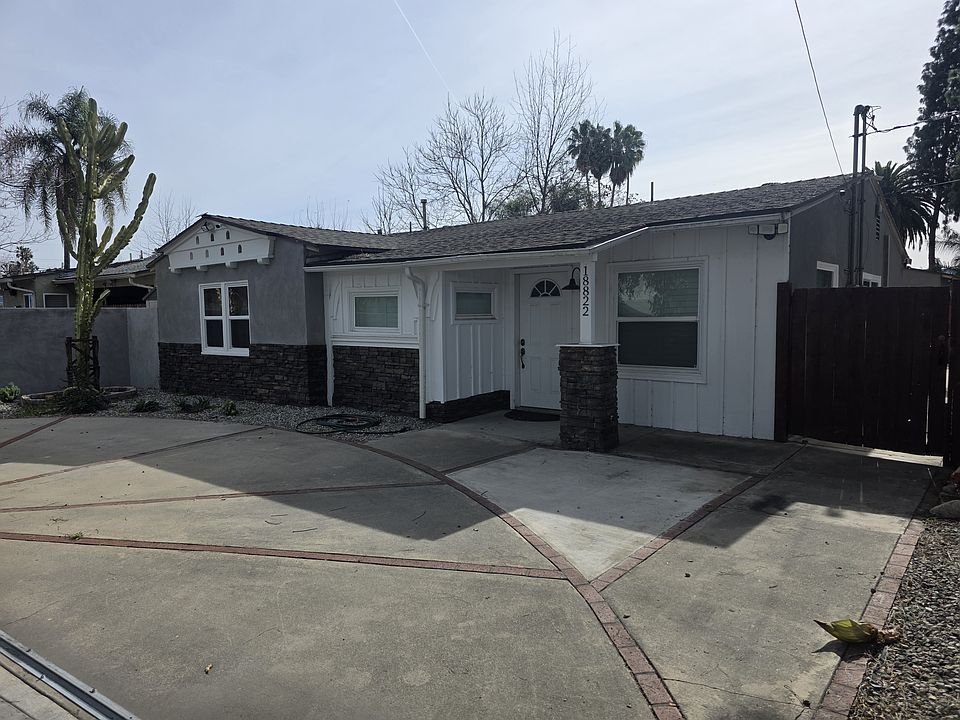 Driveway and entrance