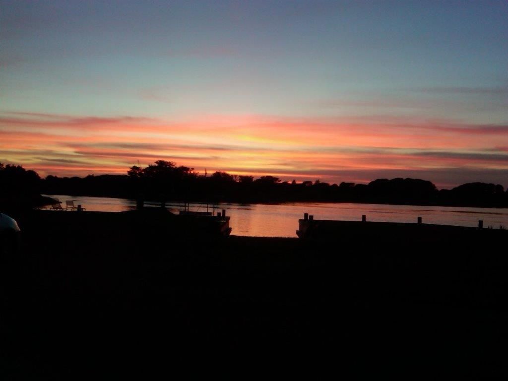  sunset looking west