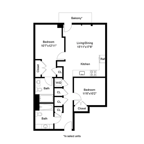 Floor plan C01