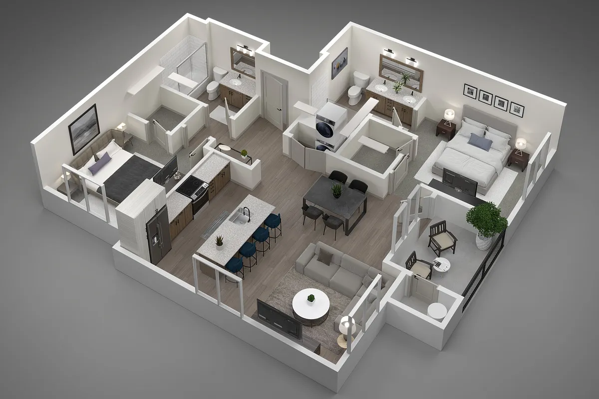 Floor plan Maya