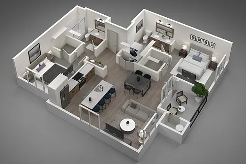 Floor plan Maya
