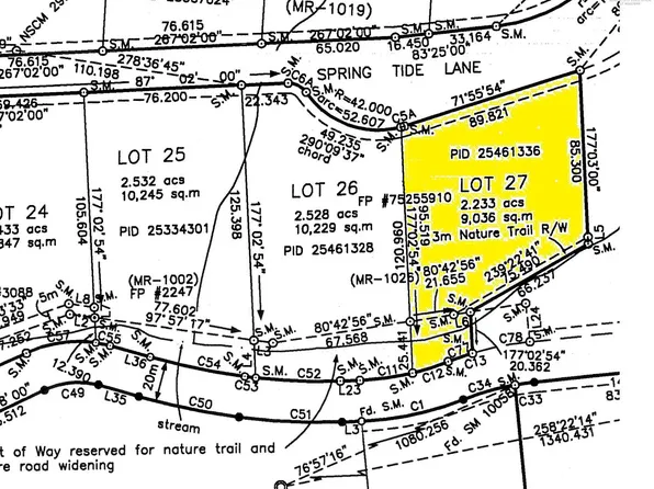 LOT 27 Spring Tide Ln #27, Cumberland, NS B0M 1S0