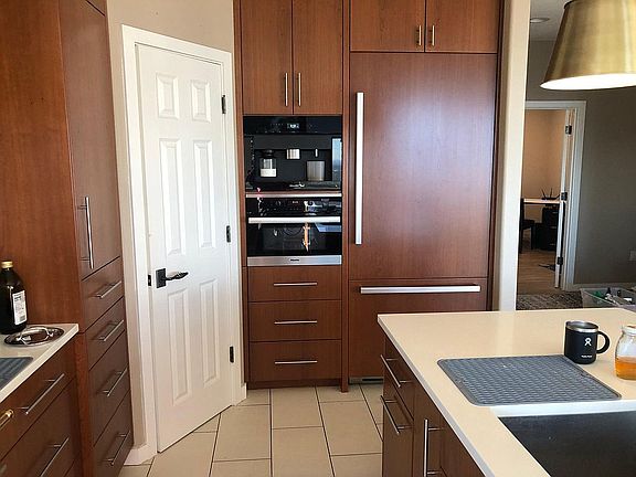 Built in espresso and microwave