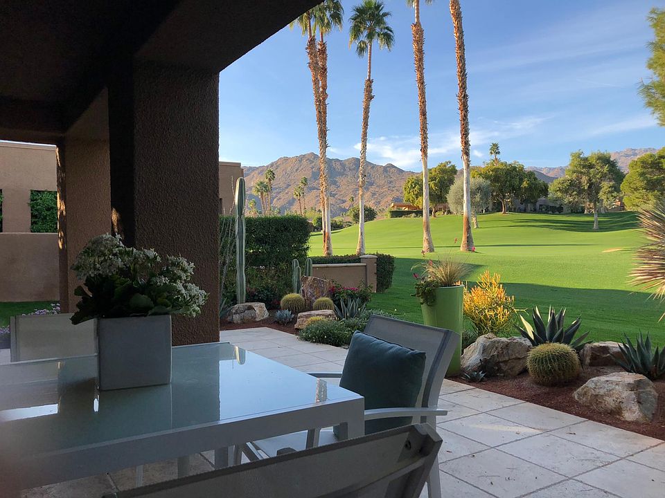 patio facing golf course