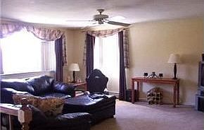 Sun drench living room