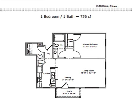 2nd image of 1615 S Wilcox St #4