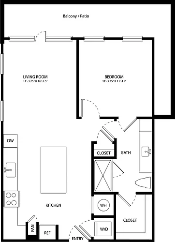 Floor plan A1.F(3)