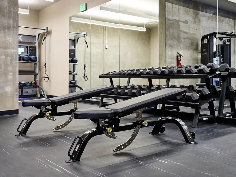 Enjoy exclusive access to our club-quality fitness center.