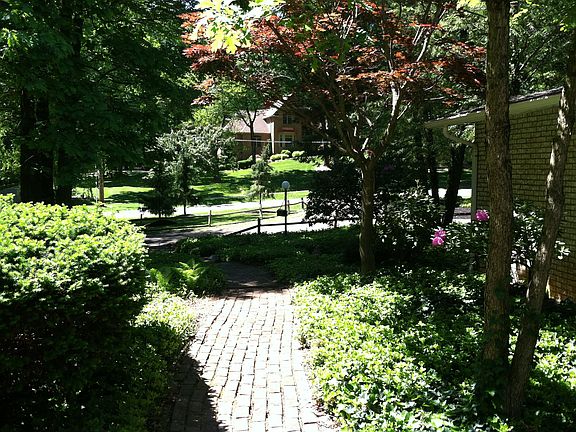 View from the inside entry