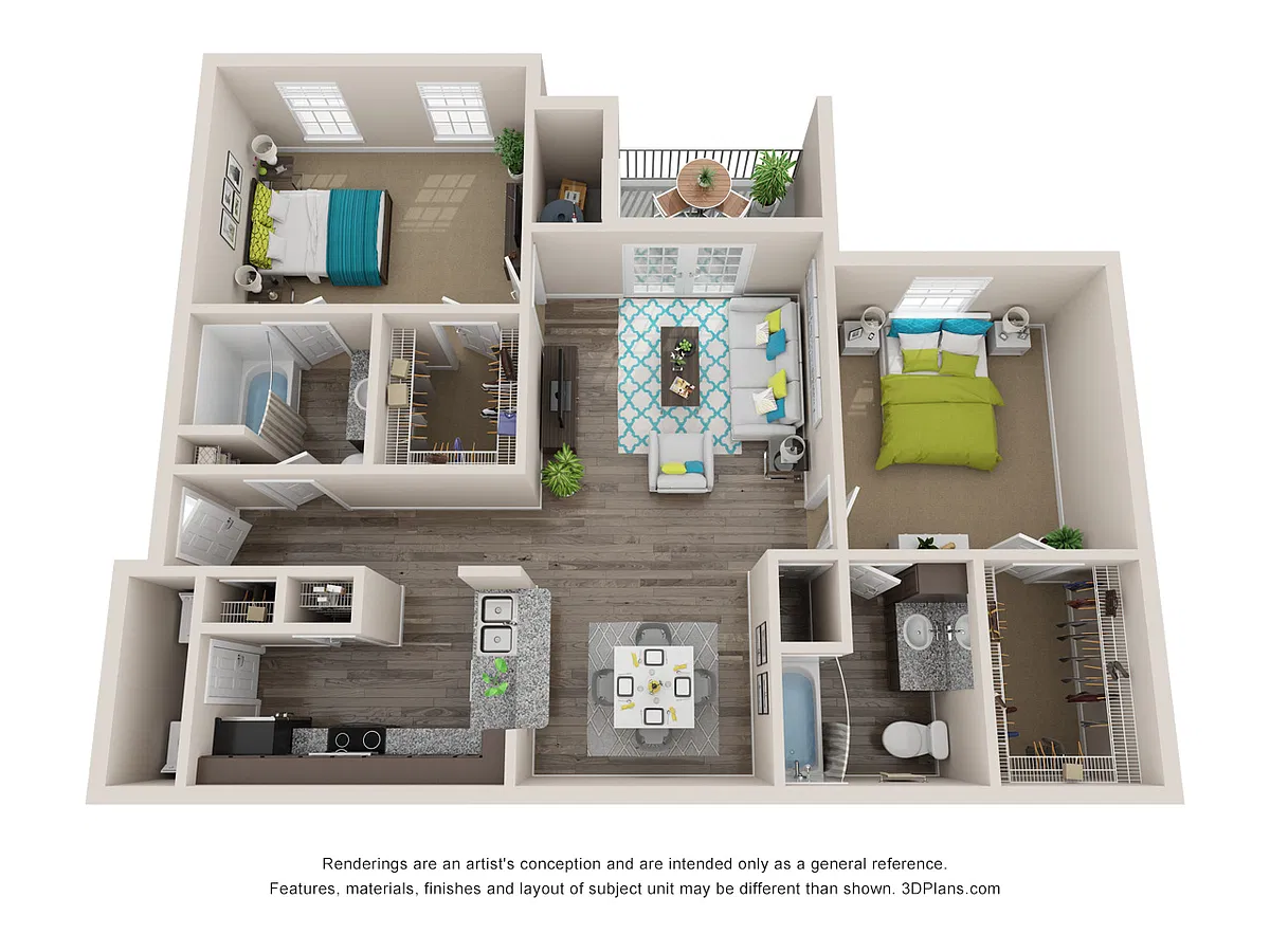Floor plan The Magnolia