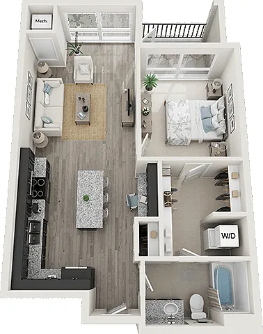 Floor plan Plan G