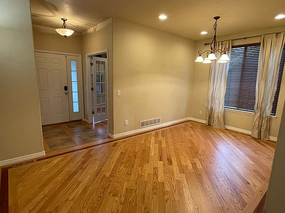 Hardwood floors freshly finished