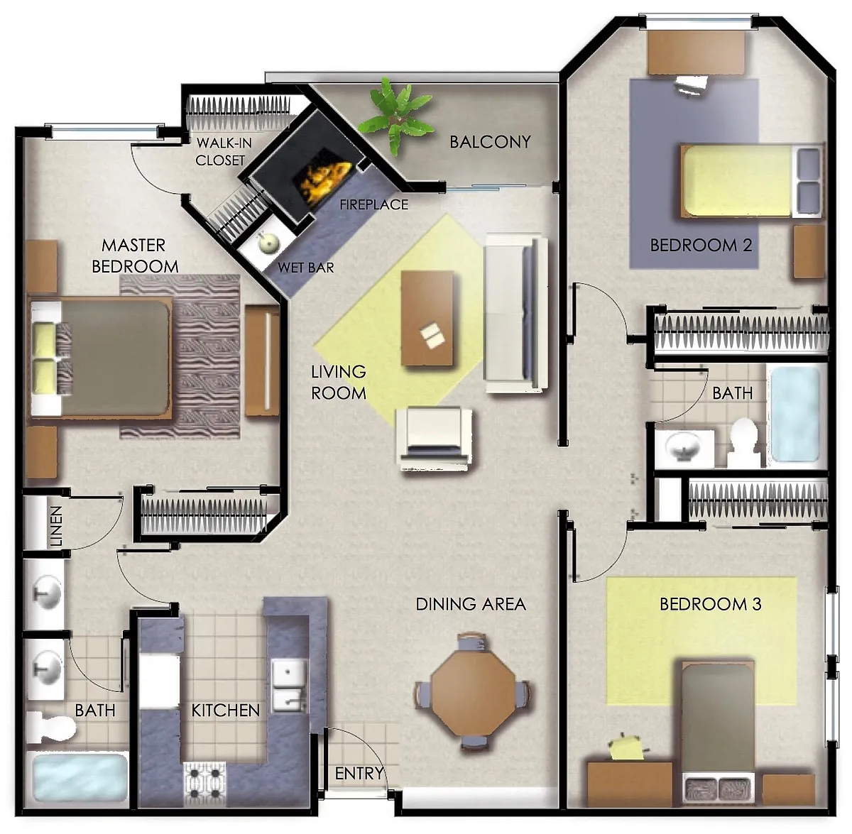 Floor plan PC-L