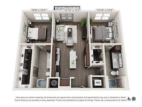 Floor plan B1