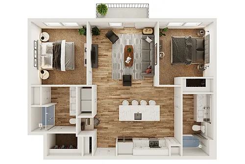 Floor plan B3