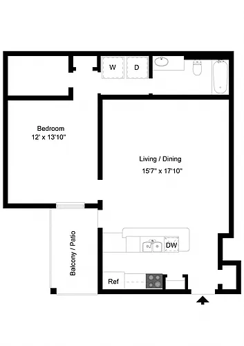Floor plan A6