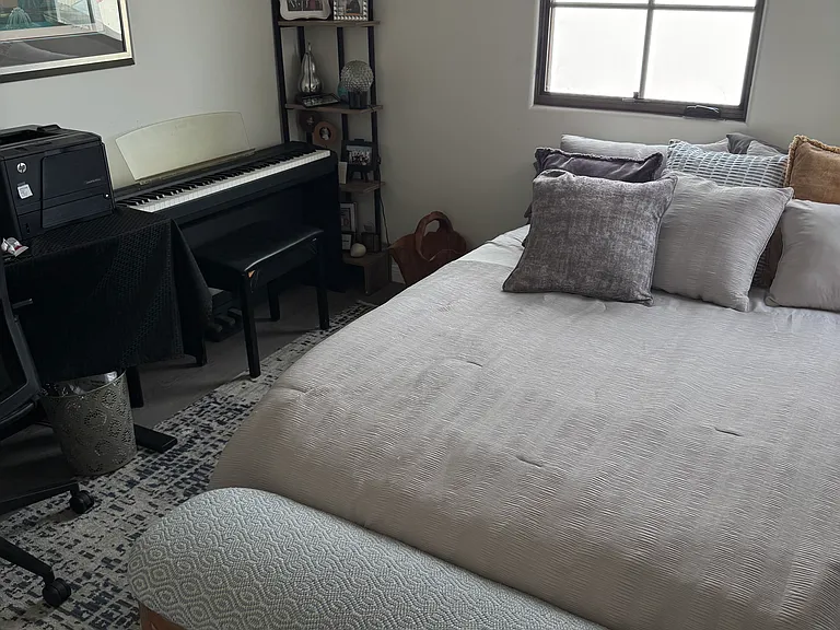 Second bedroom piano