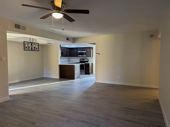 Living Room - Dining Room - Kitchen