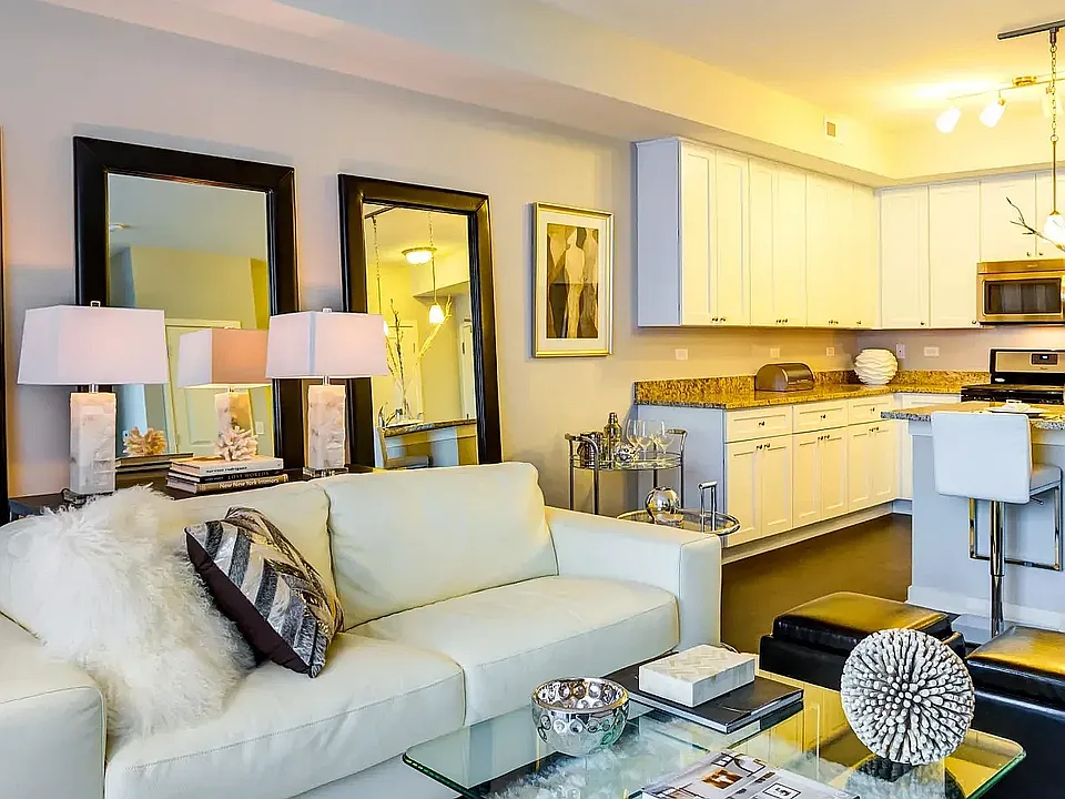 Open Floorplan Kitchen and Living Room